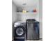 Laundry room featuring modern washer and dryer sets offering convenient laundry experience at 18806 Monroe Ave, Orlando, FL 32820