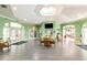 Spacious lobby featuring comfortable seating, a reception desk, and access to amenities at 2735 Lido Key Dr, Kissimmee, FL 34747