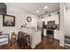 Cozy kitchen with stainless steel appliances, breakfast bar, and sleek countertops at 2903 Edenshire Way # 103, Kissimmee, FL 34746