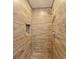 Tiled shower with built-in niche and modern shower head at 6165 Carrier Dr # 1603, Orlando, FL 32819