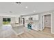 Bright kitchen featuring stainless steel appliances and island at 68 Water Track Loop, Ocala, FL 34472