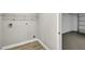 Convenient laundry area featuring shelf and connections at 68 Water Track Loop, Ocala, FL 34472