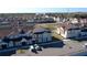 A beautiful aerial view of the resort's vibrant townhouse community with ample parking spaces available at 7562 Sunflower Cir, Kissimmee, FL 34747