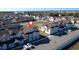 A beautiful aerial view of the resort's vibrant townhouse community with ample parking spaces available at 7562 Sunflower Cir, Kissimmee, FL 34747