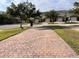 Charming street view showcasing brick driveways, well-maintained landscaping, and inviting townhome exteriors at 10116 Shadow Leaf Ct, Orlando, FL 32825