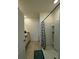 Bright bathroom featuring walk-in shower with tile surround, and modern sink and fixtures at 1648 Heart Bar Rd, Kissimmee, FL 34744