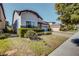 A lovely single-Gathering home featuring a well-manicured lawn and a paved sidewalk at 5118 Tiber Way, St Cloud, FL 34771