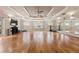 Bright dance studio with hardwood floors, mirrors, and fitness equipment at 8374 Quimby Cir # 8374, Davenport, FL 33896