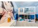 The bedroom features a bunk bed and Lilo and Stitch themed wall art at 8943 Amelia Downs Trl, Kissimmee, FL 34747