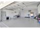 Spacious garage with painted walls, finished flooring, and ample space for storage or parking at 199 Maple Dr, Kissimmee, FL 34759