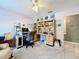 Home office with built-in desk and plenty of storage space at 1930 Knollcrest Dr, Clermont, FL 34711