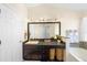 Bathroom featuring a large vanity with storage, a sink and an extra deep bathtub at 2074 King Richards Ct, Orange City, FL 32763