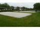 Well-maintained sand volleyball court with lush green surroundings, perfect for active outdoor recreation and community fun at 212 Ficus St, Celebration, FL 34747