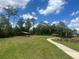 Community park featuring picnic tables and a volleyball court for outdoor recreation and relaxation at 219 Duke Dr, Deland, FL 32724