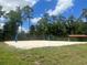 Community sand volleyball court in green space at 219 Duke Dr, Deland, FL 32724