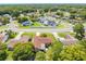 Neighborhood aerial view shows location and surrounding homes and streets at 2430 Mill Run Blvd, Kissimmee, FL 34744