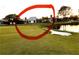 Lovely backyard on the golf course and a water view at 2615 Autumn Green Dr, Orlando, FL 32822