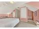 Comfortable bedroom boasts a unique color scheme and offers a peaceful retreat at 541 Campus St, Celebration, FL 34747
