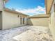 A wide open backyard, with stone paver flooring is shown in this image at 567 Villa Park Rd, Kissimmee, FL 34759