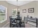 Charming dining area featuring bright light, modern decor, and tile floors at 1000 Blackwolf Run Rd, Davenport, FL 33896