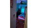 Bedroom with a ceiling fan and dark dresser at 135 Pine Island Cir, Kissimmee, FL 34743