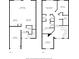 Full floor plan with dimensions for garage, kitchen, living room, bedrooms, walk-in closets and baths at 1809 Portofino Meadows Blvd, Orlando, FL 32824