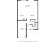 First-floor floor plan with dimensions for garage, kitchen, living room, dining room, foyer and bath at 1809 Portofino Meadows Blvd, Orlando, FL 32824