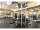 Fully equipped gym featuring weight machines and plenty of room for activities at 3344 Corona Village Way # 207, Orlando, FL 32835