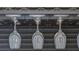 Close up of bar with wine glass rack and stemware at 3669 General Marshall Rd, Daytona Beach, FL 32124