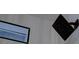 Modern shower head, with a sleek rainfall design and black finish at 3669 General Marshall Rd, Daytona Beach, FL 32124