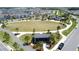 Beautifully designed community park featuring covered seating, green space, and walking paths at 6514 Barnstorm Way, St Cloud, FL 34771