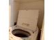 Open top-load washing machine inside of the laundry room at 8809 Dunes Ct # 201, Kissimmee, FL 34747