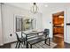 Dining area adjacent to the kitchen and with a view to the exterior at 1104 E Anderson St, Orlando, FL 32801