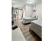 Charming bedroom with twin beds and modern décor details at 2350 Valley Dr, Apopka, FL 32703