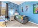 Charming bedroom featuring single bed with custom Mario themed decor at 308 Yellow Snapdragon Dr, Davenport, FL 33837