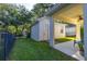Well-maintained storage shed in the backyard with easy access from porch at 6821 Cultivation Way, Winter Garden, FL 34787