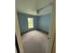 This bedroom features soft blue walls, carpeting, and a window providing natural light at 7431 Cr 629, Bushnell, FL 33513