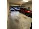 A large garage can store multiple vehicles and features an automatic door at 748 Citrus Isle Dr, Davenport, FL 33837