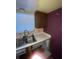Double sink with kitchen cabinet space and window at 781 W Lancaster Rd # B38, Orlando, FL 32809