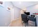Landing area with space for a desk and computer, perfect for a home office at 9056 Wildflower Ln, Kissimmee, FL 34747