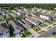 Overhead view of the property, showing the neighborhood, landscaping, and roof at 1379 Winter Gray Cir, Deltona, FL 32738