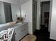 Bathroom with vanity and large mirror with access to a separate toilet and shower area at 2659 Crown Ct # 11, Kissimmee, FL 34741