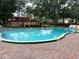 Exterior shot of a cool blue pool and brick deck at 2804 N Powers Dr # 31, Orlando, FL 32818