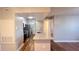 Modern kitchen featuring granite countertops, stainless steel appliances and in-unit laundry hookups at 3038 Parkway Blvd # 204, Kissimmee, FL 34747