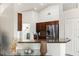 Stylish kitchen featuring stainless steel appliances and updated counter tops at 318 Highland Meadows Dr, Davenport, FL 33837