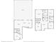 Floor plan showcasing layout with measurements for rooms, garage, patio, and other spaces at 3881 Wind Dancer Cir, St Cloud, FL 34772