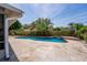 Backyard pool with a spacious deck perfect for outdoor entertaining and relaxation at 404 N Sundance Dr, Lake Mary, FL 32746