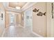 Entryway with tile flooring and decorative lighting at 433 Via Abruzzi St, Kissimmee, FL 34759