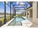 Screened-in pool area is perfect for outdoor enjoyment at 433 Via Abruzzi St, Kissimmee, FL 34759