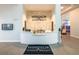 Stylish lobby featuring stone accents, modern lighting, and a welcoming reception area at 4473 Kaipo Rd, Davenport, FL 33897
